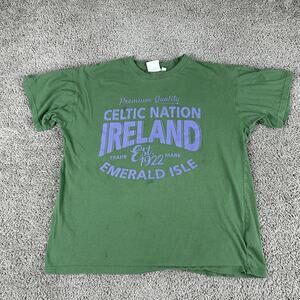 Tradition Craftwear Shirt Mens Large Ireland Celtic Nation Emerald Isle Tee